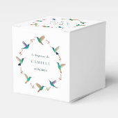 Cube surprise baptême bedankdoosjes (Voorkant Zijde)