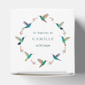 Cube surprise baptême bedankdoosjes (Bovenkant)