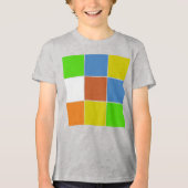cube tee Tri-Blend shirt (Voorkant)