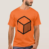 Cube - Zwart in licht T-shirt (Voorkant)