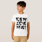 Cubed Kendama, zwart T-shirt (Voorkant volledig)