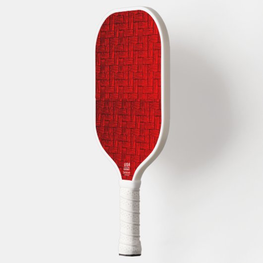 Cubed Red Pickleball Paddle (Links)