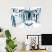 CubedCubes Poster (Thuiskantoor)