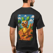 Cuberoo - PineCraft Serie - Pineapple Empire T-shirt (Achterkant)