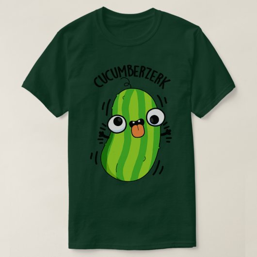 Cuberzerk Funny Berzerk Veggie Cuber Pun 1 T-shirt (Design voorkant)