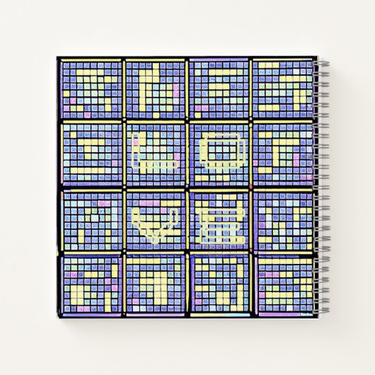 CUBES AND MORE CUBES NOTITIEBOEK (Achterkant)