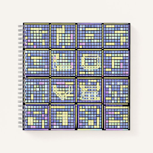 CUBES AND MORE CUBES NOTITIEBOEK (Voorkant)