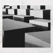 Cubes in Berlijn Bier Etiket (Enkel label)