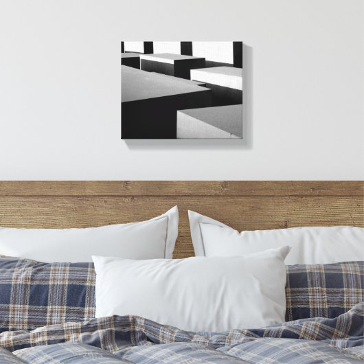 Cubes in Berlijn Canvas Afdruk (Insitu (Slaapkamer))