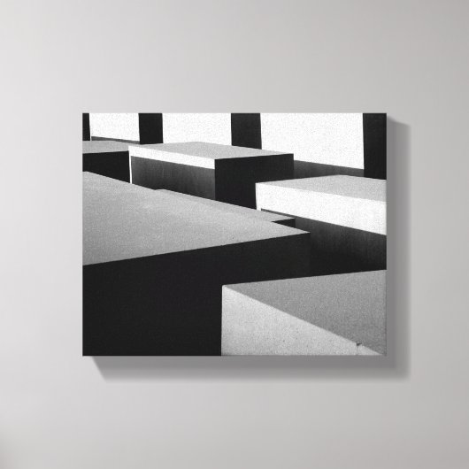 Cubes in Berlijn Canvas Afdruk (Voorkant)
