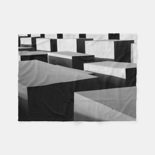 Cubes in Berlijn Fleece Deken (Voorkant (Horizontaal))