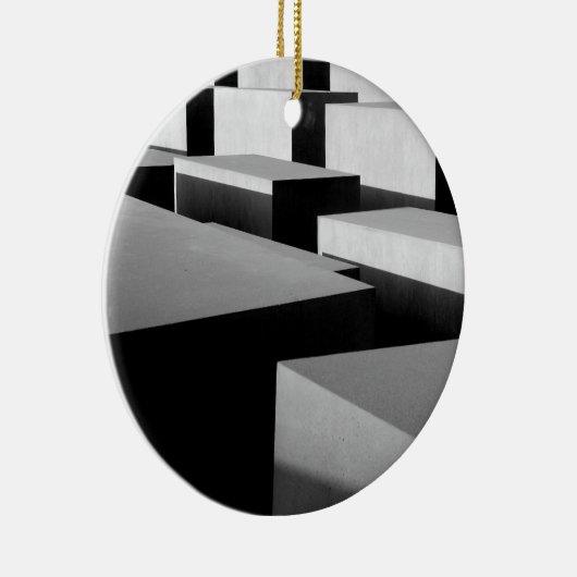 Cubes in Berlijn Keramisch Ornament (Rechts)