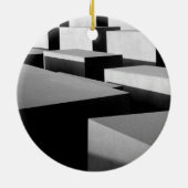 Cubes in Berlijn Keramisch Ornament (Achterkant)