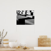 Cubes in Berlijn Poster (Keuken)