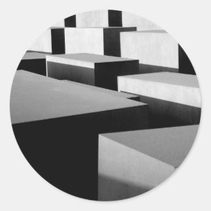 Cubes in Berlijn Ronde Sticker