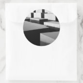 Cubes in Berlijn Ronde Sticker (Tas)