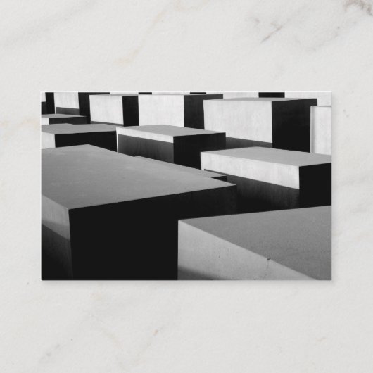 Cubes in Berlijn Visitekaartje (Achterkant)