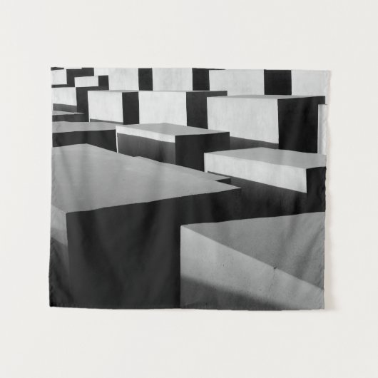 Cubes in Berlijn Wandkleed (Voorkant (horizontaal))