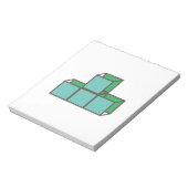 Cubes Notitieblok (Linkerzijde)