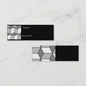 CUBES-profielkaart Mini Visitekaartje (Voorkant / Achterkant)