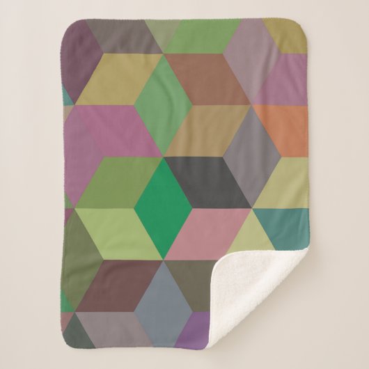 Cubic Sherpa Deken (Voorkant)
