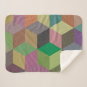 Cubic Sherpa Deken (Voorkant (horizontaal))