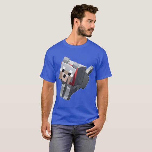 CubicDog retro T-shirt (Voorkant volledig)