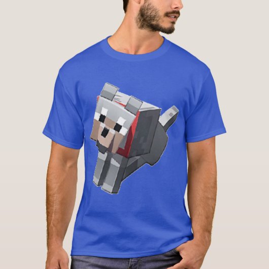 CubicDog retro T-shirt (Voorkant)
