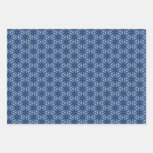 Cubicle Clouds Inpakpapier Vel (Voorkant 3)