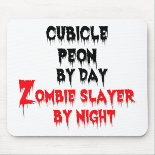 Cubicle Peon beroemd gemaakt door Day Zombie Slaye Muismat