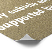 Cubicle Poster (Hoek)