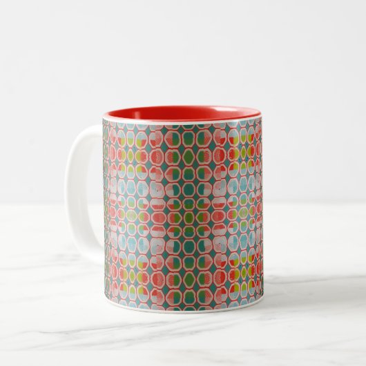 Cubicle Storybook 11 oz Two-Tone Mok (Voorkant links)