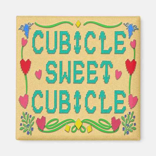 Cubicle Sweet Cuba Magneet (Voorkant)