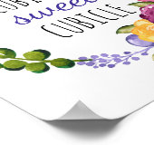 Cubicle Sweet Cubicle Home Funny Kantoor Desk Poster (Hoek)