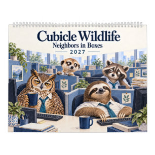 Cubicle Wildlife 2027 – Een dag op kantoor Kalender