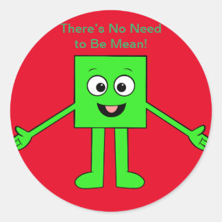 Cubie Cubester Ronde Sticker