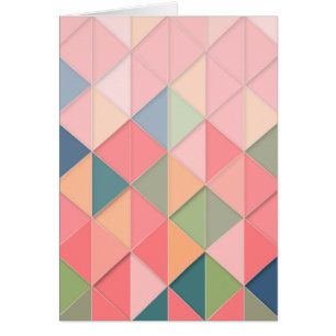 CUBISM pastel Shades GEOMETRIC - VOEG MONOGRAM TOE