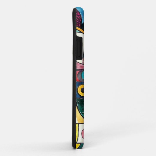 Cubisme Design  Bagage Case-Mate iPhone Case (Achterkant/rechts)