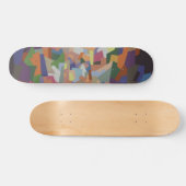 Cubisme esthetisch persoonlijk skateboard (Horizontaal)