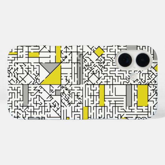 Cubisme Maze Case-Mate iPhone Case (Achterkant (horizontaal))