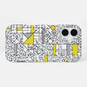 Cubisme Maze iPhone 16 Hoesje (Achterkant horizontaal)