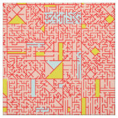 Cubisme Maze Stof (Swatch)