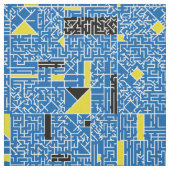 Cubisme Maze Stof (Swatch)