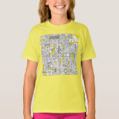 Cubisme Maze T-Shirt (Voorkant)
