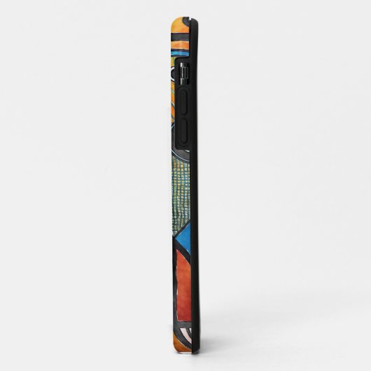 Cubisme ontwerp Case-Mate iPhone case (Achterkant/links)