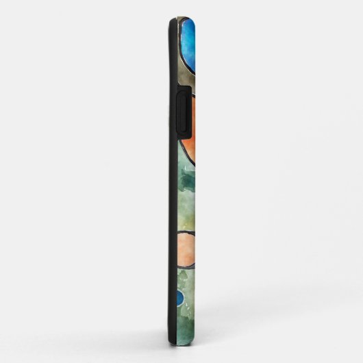 Cubisme ontwerp Case-Mate iPhone case (Achterkant/rechts)