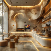 Cubismo: Árbol en Llamas Perfect Poster