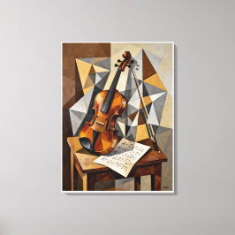 Cubismo Canvas Afdruk