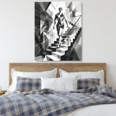 Cubismo Canvas Afdruk (Insitu (Slaapkamer))