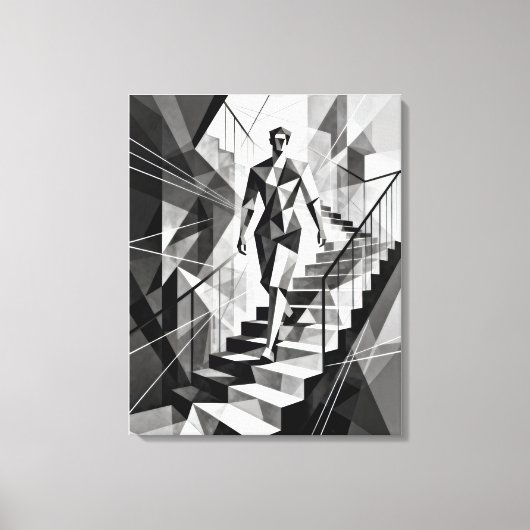 Cubismo Canvas Afdruk (Voorkant)